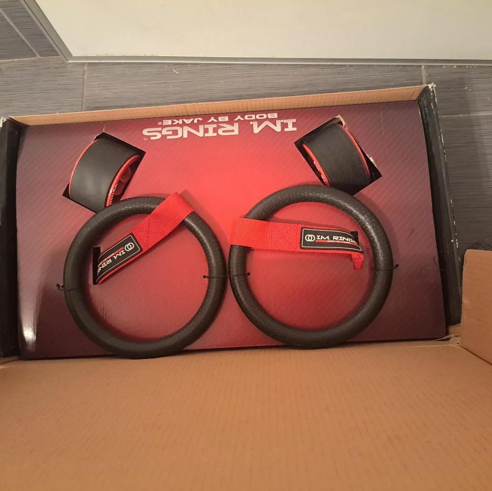 Over door gymnastics ring set - Picture 2 of 3